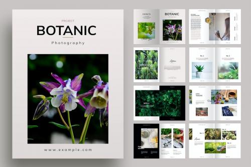 Botanic Layout Template