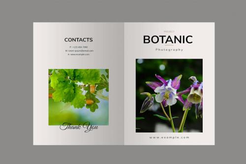 Botanic Layout Template