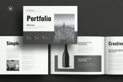 Portfolio Brochure Landscape Template