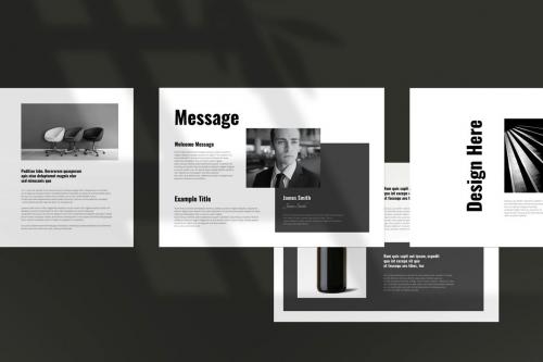 Portfolio Brochure Landscape Template