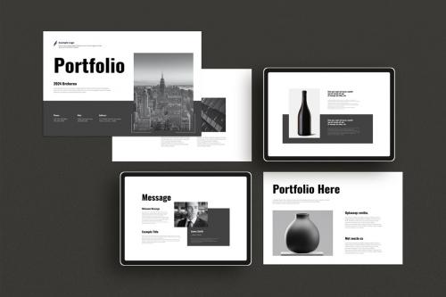 Portfolio Brochure Landscape Template