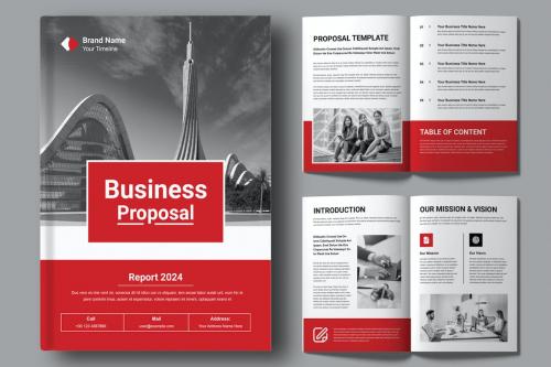 Business Proposal Template Layout