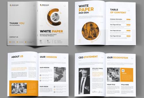 Creative White Paper Template