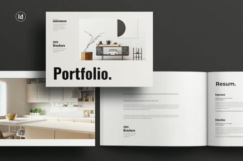 Portfolio Brochure Landscape Template