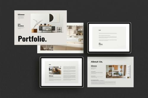 Portfolio Brochure Landscape Template