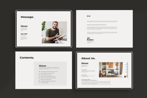 Portfolio Brochure Landscape Template