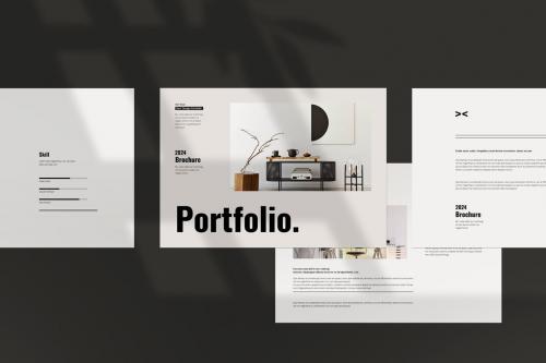 Portfolio Brochure Landscape Template