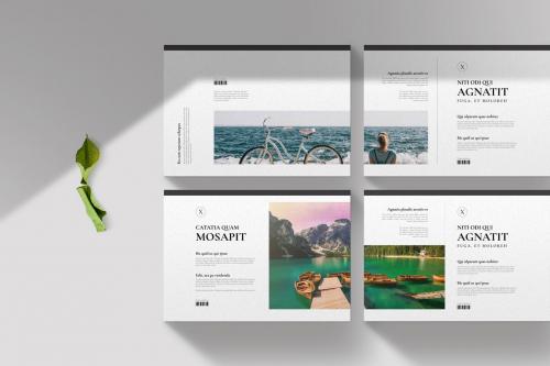 Minimal Landscape Brochure