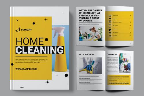 Cleaning Service Company Brochure