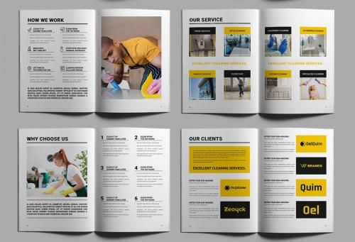 Cleaning Service Company Brochure