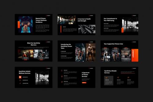 Gymfinity - Gym Powerpoint Template