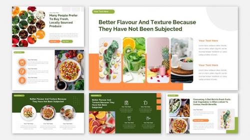 Fresh Food Health Care Presentation Powerpoint