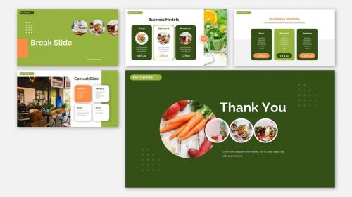 Fresh Food Health Care Presentation Powerpoint