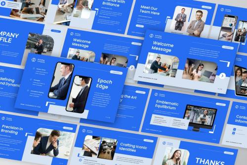 Modern Company Profile PowerPoint Template