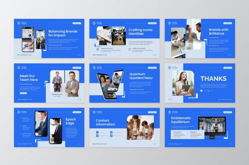 Modern Company Profile PowerPoint Template