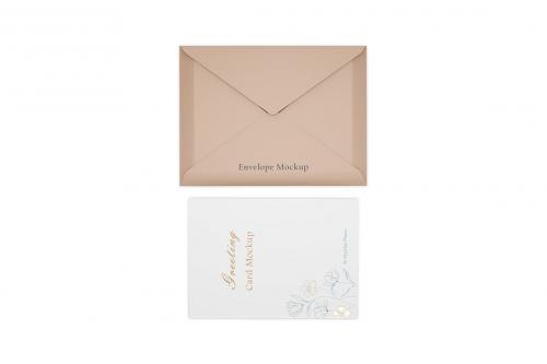 Envelope And Greeting Card Mockups