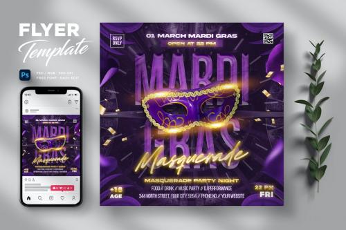 Mardi Gras Flyer