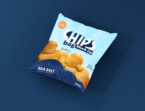 Chips Bag Product Mockup Set