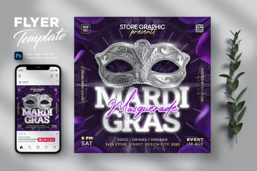 Mardi Gras Flyer