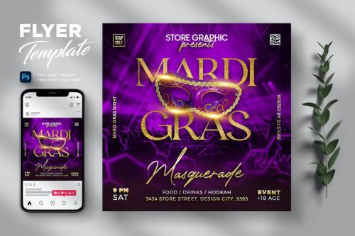 Mardi Gras Flyer