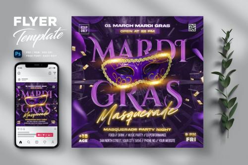 Mardi Gras Flyer