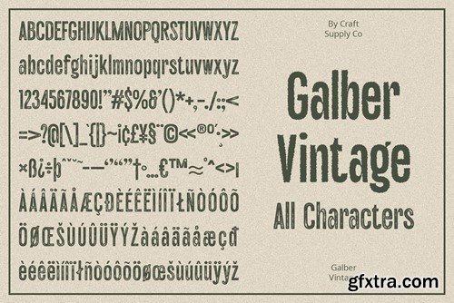 Galber Vintage VQKK628