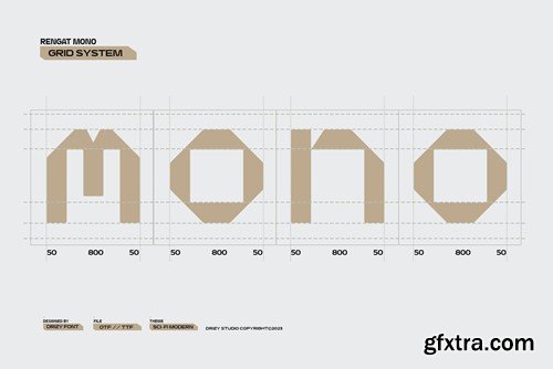 Rengat Mono - Monospace Font JY4NHUD