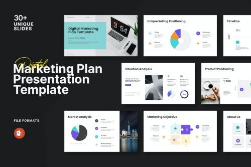 Digital Marketing Plan PowerPoint