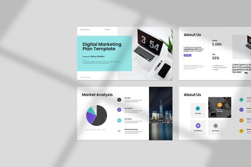 Digital Marketing Plan PowerPoint