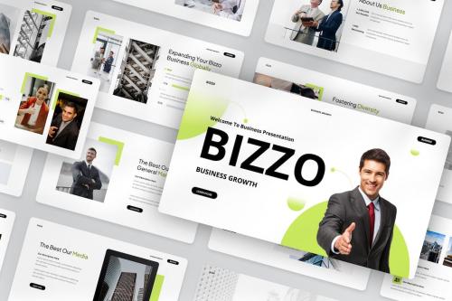 Bizzo - Clean Business PowerPoint