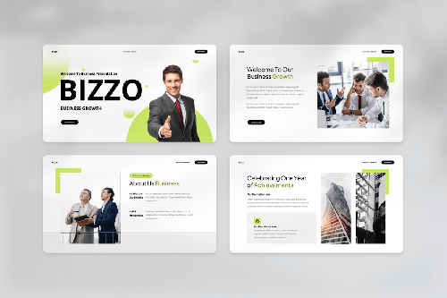 Bizzo - Clean Business PowerPoint