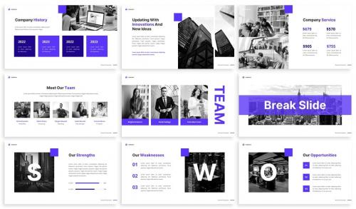 Company Profile - Powerpoint Presentation Template