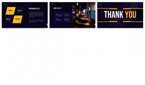 Esportz - Powerpoint Presentation Template