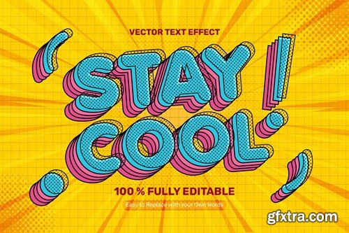 Memphis Stay Cool Text Effect MPGCDMH