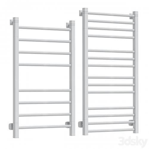 Water heated towel rail Dvin S Plaza 80/50 white