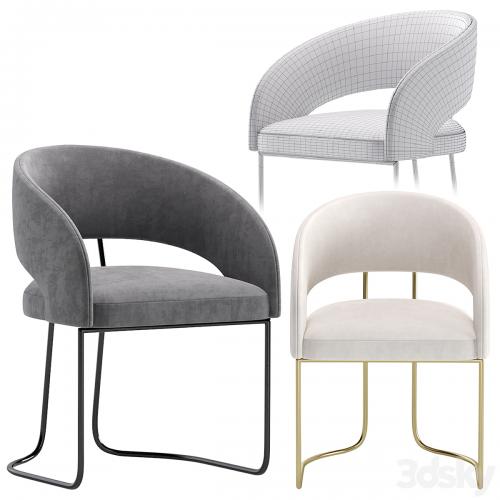 Chair ALLEN by Cazarina Interiors 2 Colors Version