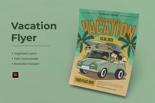 Summer Vacation Flyer