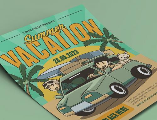 Summer Vacation Flyer