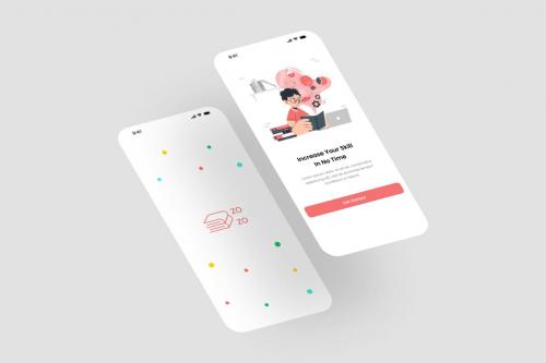 Zozo - Online Course App UI Kit