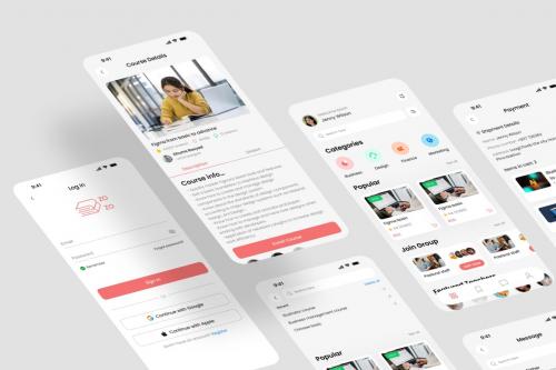 Zozo - Online Course App UI Kit