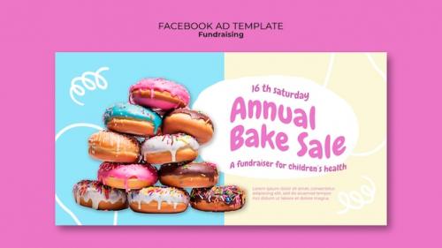 Fundraising Event Facebook Template