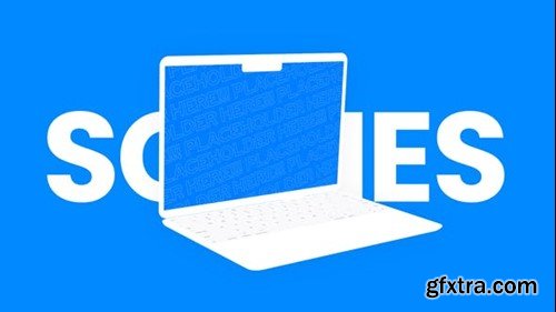 Videohive Mockup Laptop Video Display After Effect Template 47620056