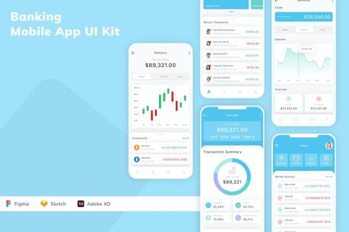 Banking Mobile App UI Kit