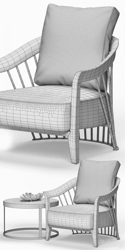 Longhi Dorothy armchair