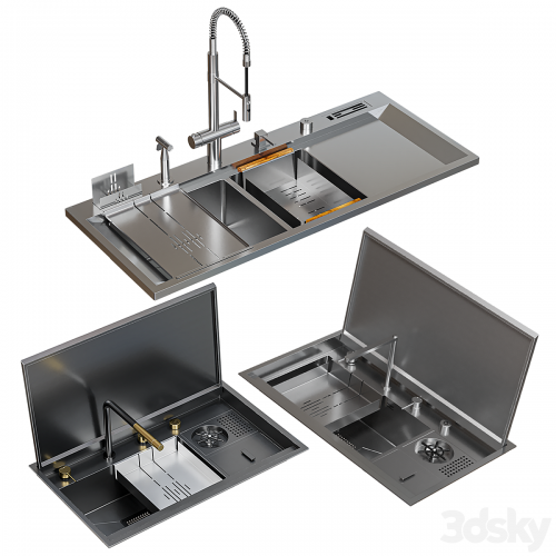 Asras sink set