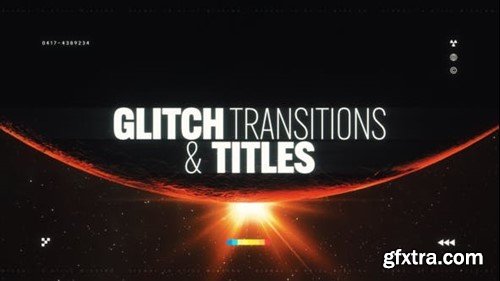 Videohive Glitch Transitions & Titles 50141501