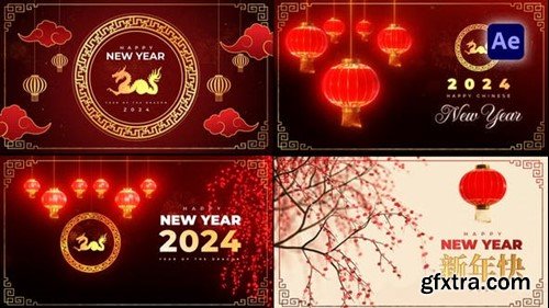 Videohive Chinese New Year Greetings Pack 50172078