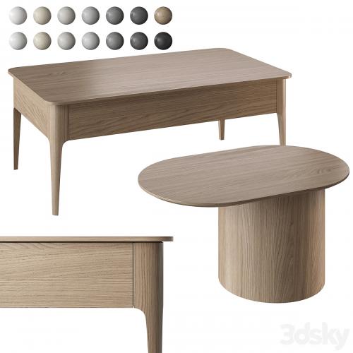 Coffee table Ellipse Type 14 colors