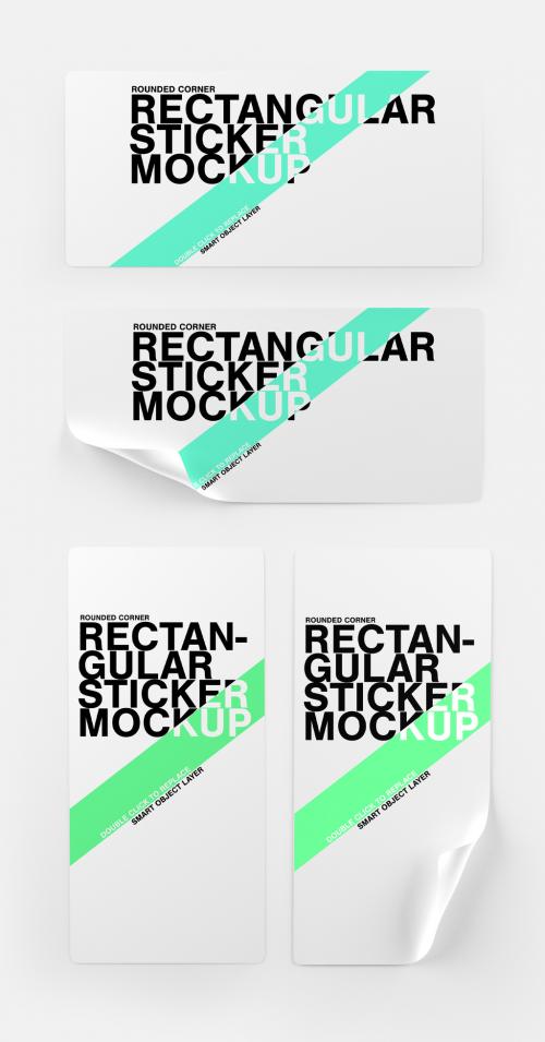 Mockup of Stickers - 350314166