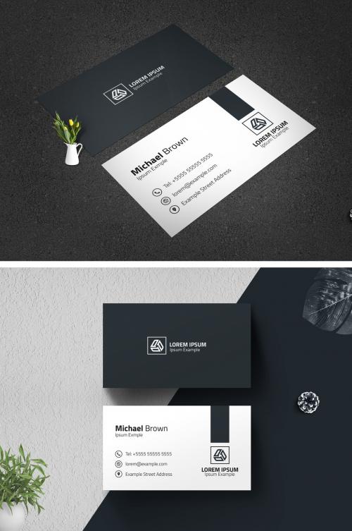 Multipurpose Business Card Layout - 350615818